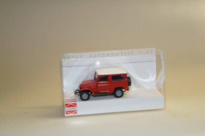 1:87 Busch 43000 Toyota Land Cruiser kurz, rot, neuw./ovp