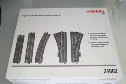 H0: Märklin 24802 Digital-Ergänzungsset C-Gleis, neu