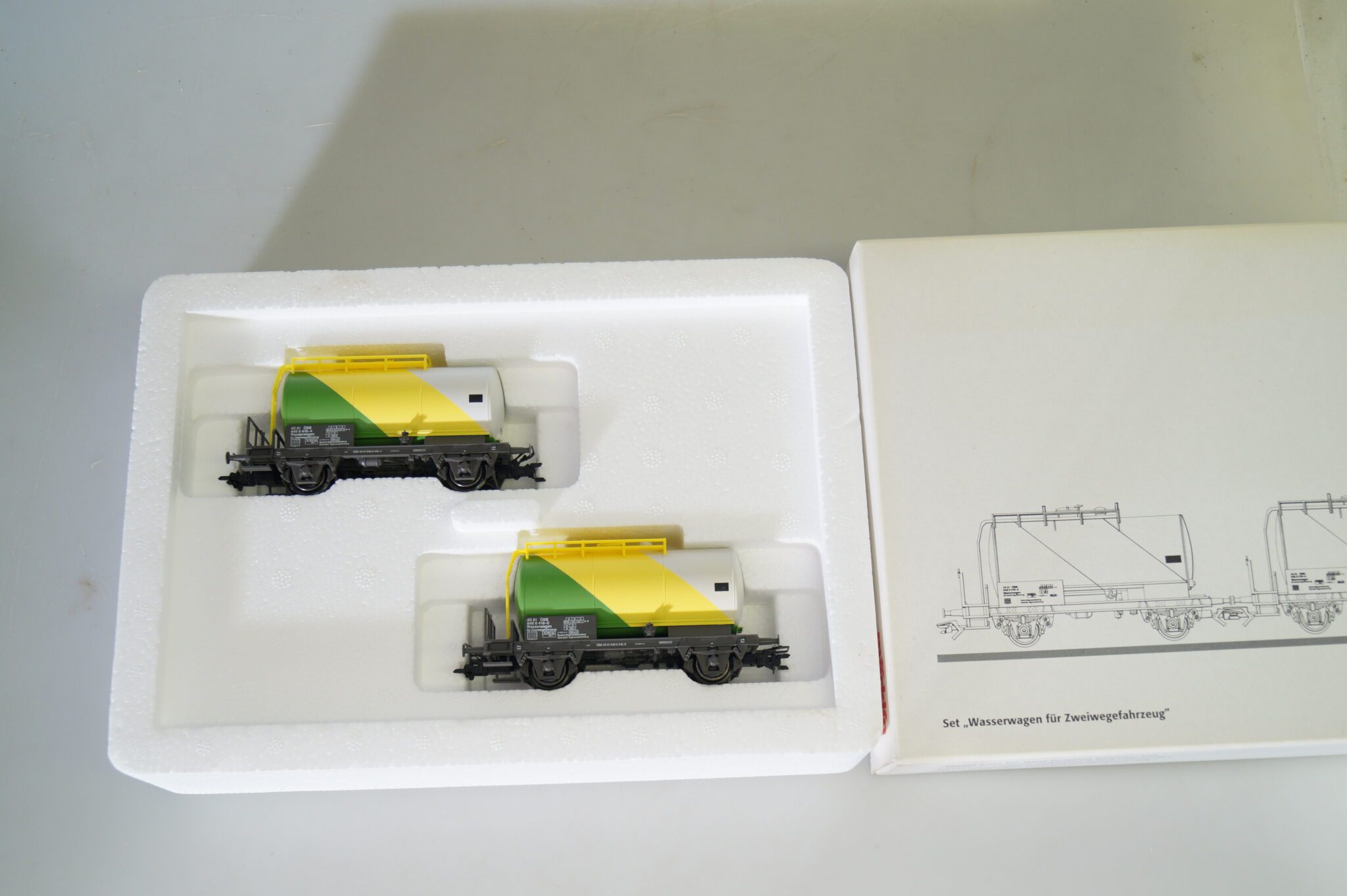 H0: Märklin 48544 Güterwagen-Set Wasserwagen - neuw./ovp