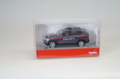 1:87 Herpa 049788 BMW X5 Polizei Österreich, neuw./ovp