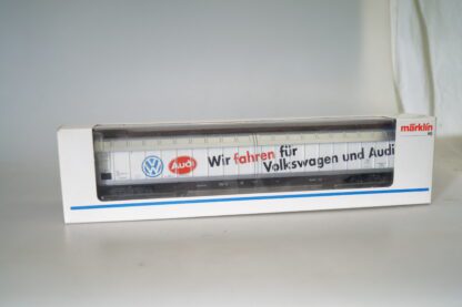 H0: Märklin 48031 Schiebewandwagen Wir fahren für VW und Audi - neuw./ovp