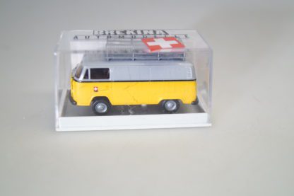 1:87 Brekina Somo VW Kasten T2 PTT + Dachgepäckträger, neu