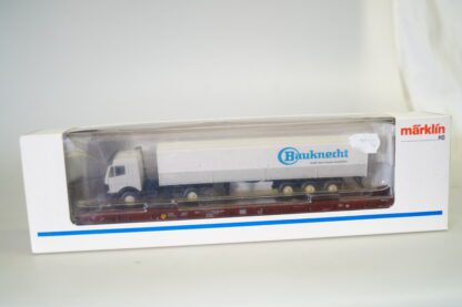 h0 Märklin 4742 Niederflurwagen Rola + LKW Bauknecht, neuw./ovp
