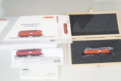Spur Z Märklin 88780 Diesellok BR 218 in Versuchslackierung, neuw./ovp