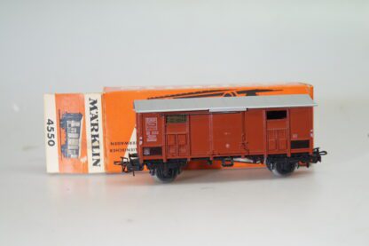 H0 Märklin 4550 Spitzdachwagen FS, top/ovp