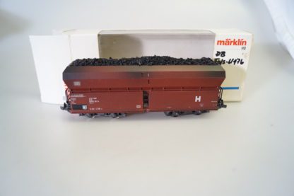 h0 Märklin 4624 Selbstentladewagen DB mit Kohleladung, DC-Achsen - top/ovp