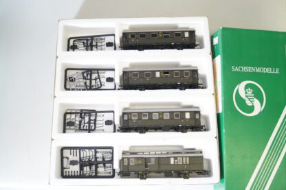 H0 Sachsenmodelle 14025 Einheits-Nebenbahnwagen-Set  – neuw./ovp