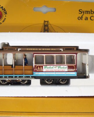 H0 Bachmann San Francisco Cable Car Grolsch Beer, top/ovp