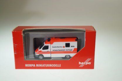 1:87 Herpa 047050 MB Sprinter RTW Stuttgart, neu