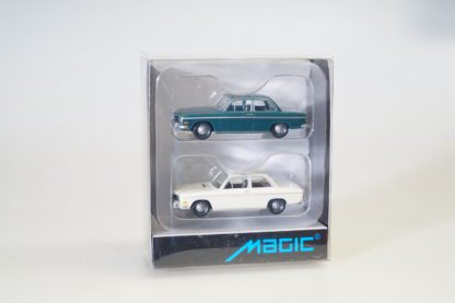 1:87 Herpa MAGIC 452090 Set  2x AUDI 60 LIMO grün/weiss, neuw./ovp
