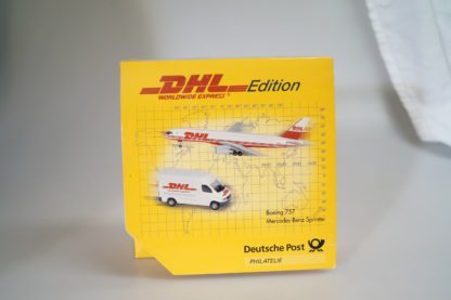 1:87 Schuco 006728 DHL Edition Boeing 757/MB Sprinter, neu