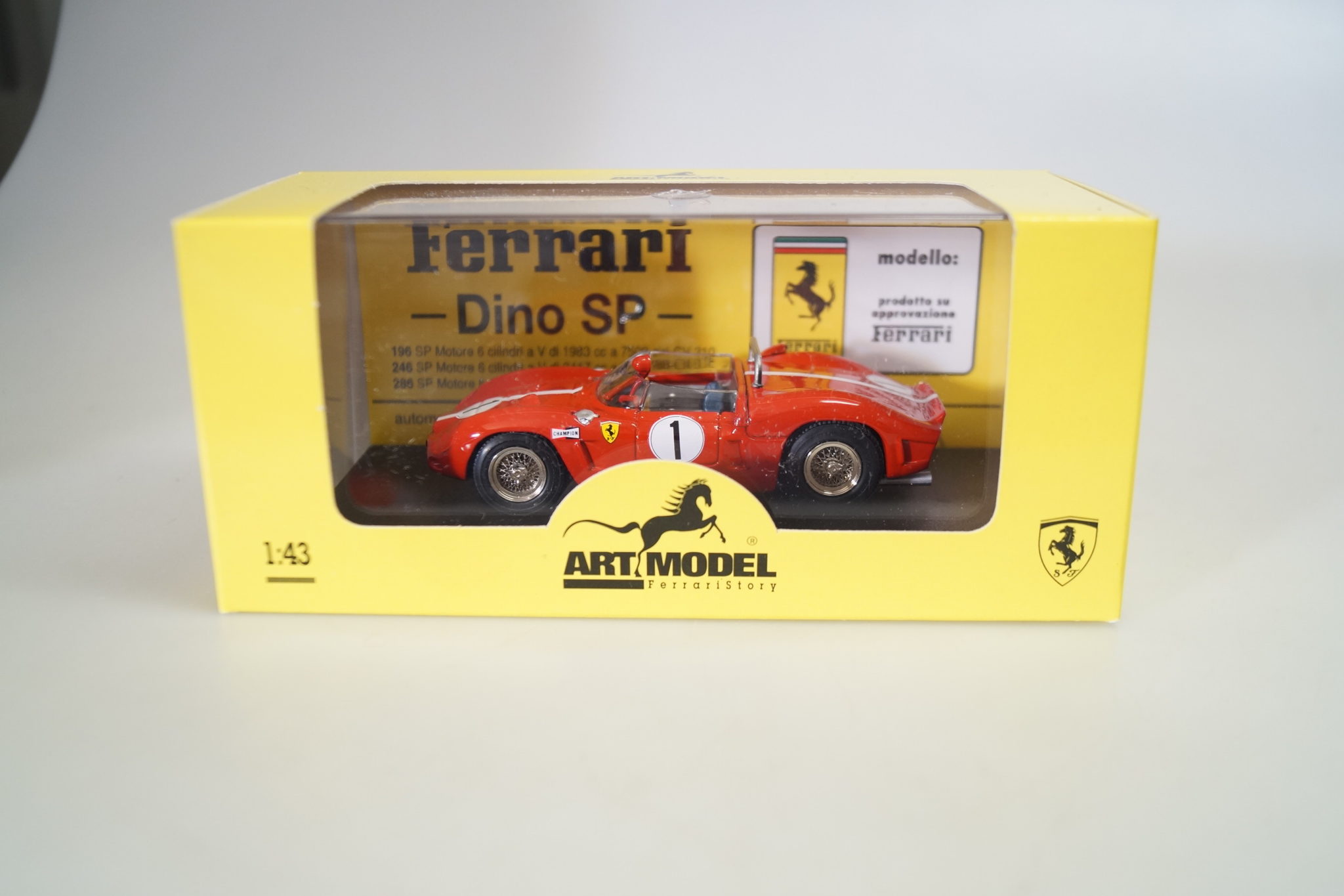 1:43 Art Model ART033 Ferrari Dino SP 1963, neu