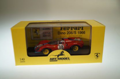 1:43 Art Model ART035 Ferrari Dino 206S Monza 1966, neu