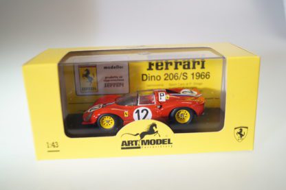 1:43 Art Model ART031 Ferrari Dino 206 S Nürburgring 1966, neu