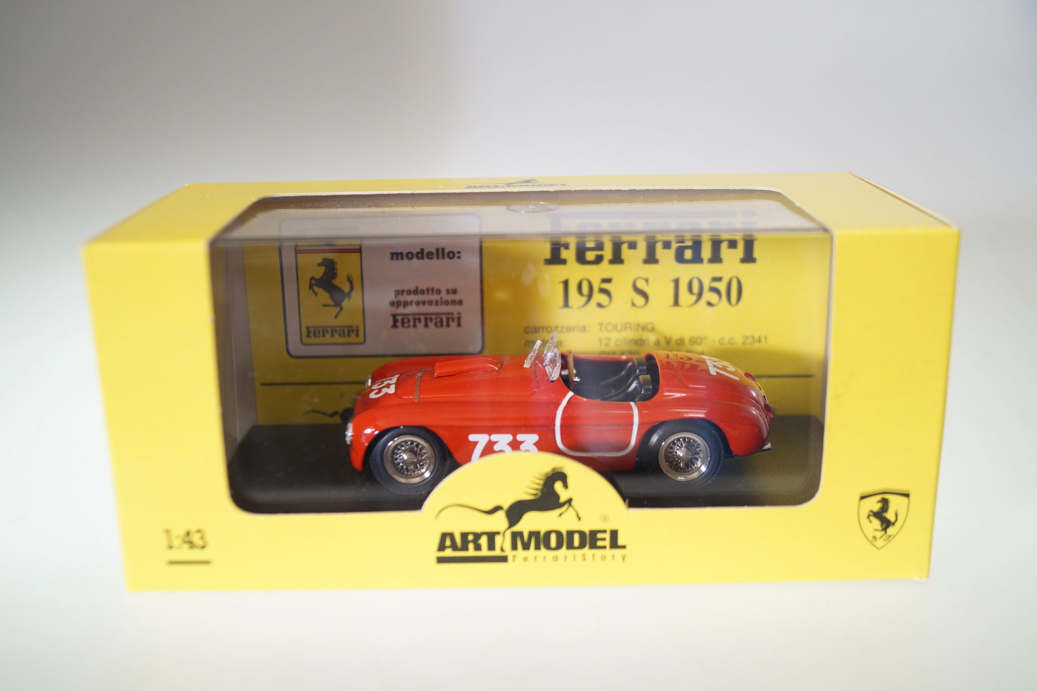 1:43 Art Model ART023 Ferrari 195S 1950, neu