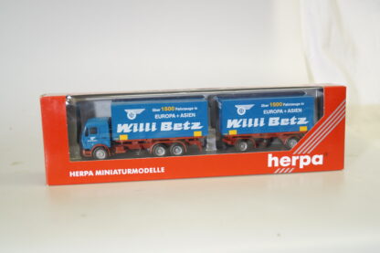 1:87 Herpa 188937 MB Hz Willi Betz Europa/Asien, neuw./ovp