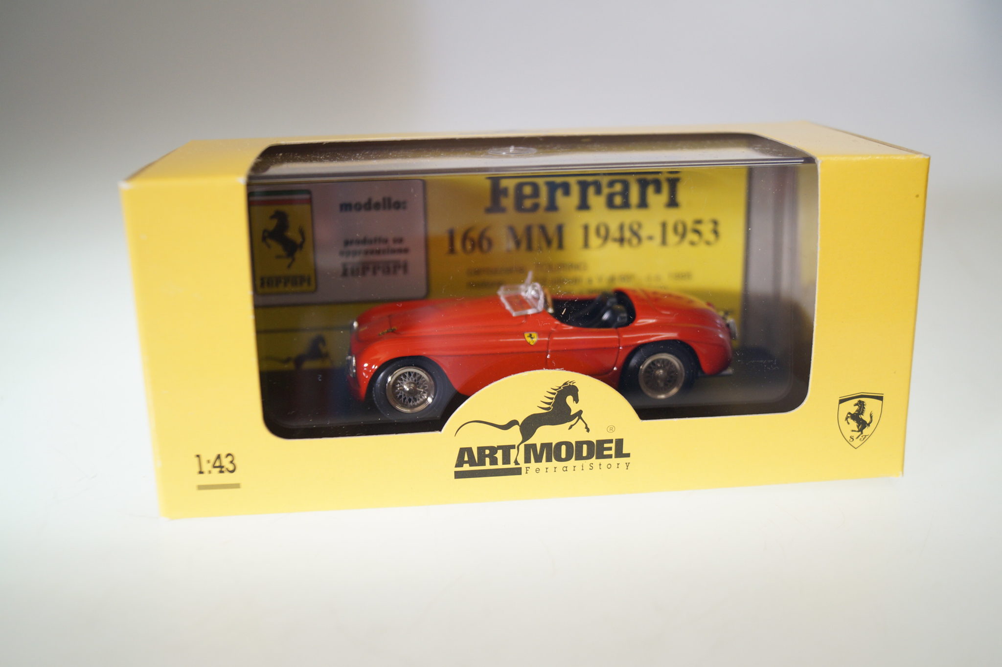 Art Model 305 – Ferrari 166 MM Spyder #14 1/43 – Maquette Voiture Argentine