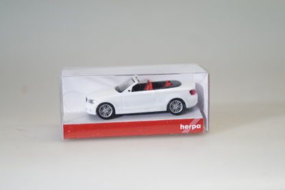 1:87 Herpa 023979 BMW 1er Cabrio weiss, neuw./ovp