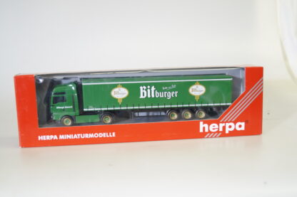 1:87 Herpa 146531 MAN Sz Bitburger, neuw./ovp