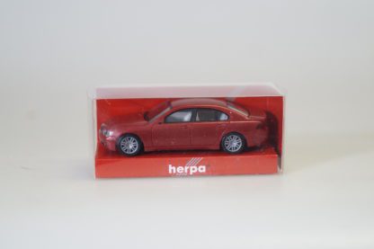 1:87 Herpa 033053 BMW 7er dkl.rot-met., neuw./ovp