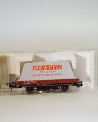 H0 Fleischmann 5568K Schienenreinigungswagen, neuw./ovp