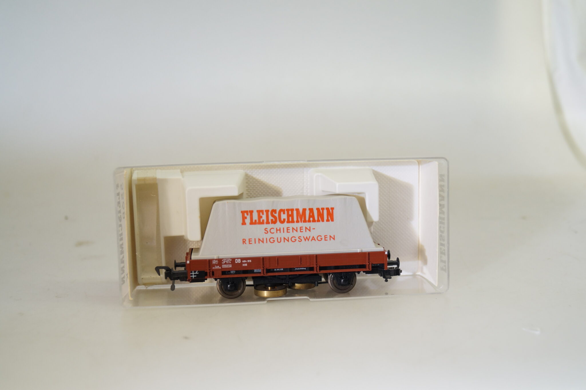 H0 Fleischmann 5568K Schienenreinigungswagen, neuw./ovp