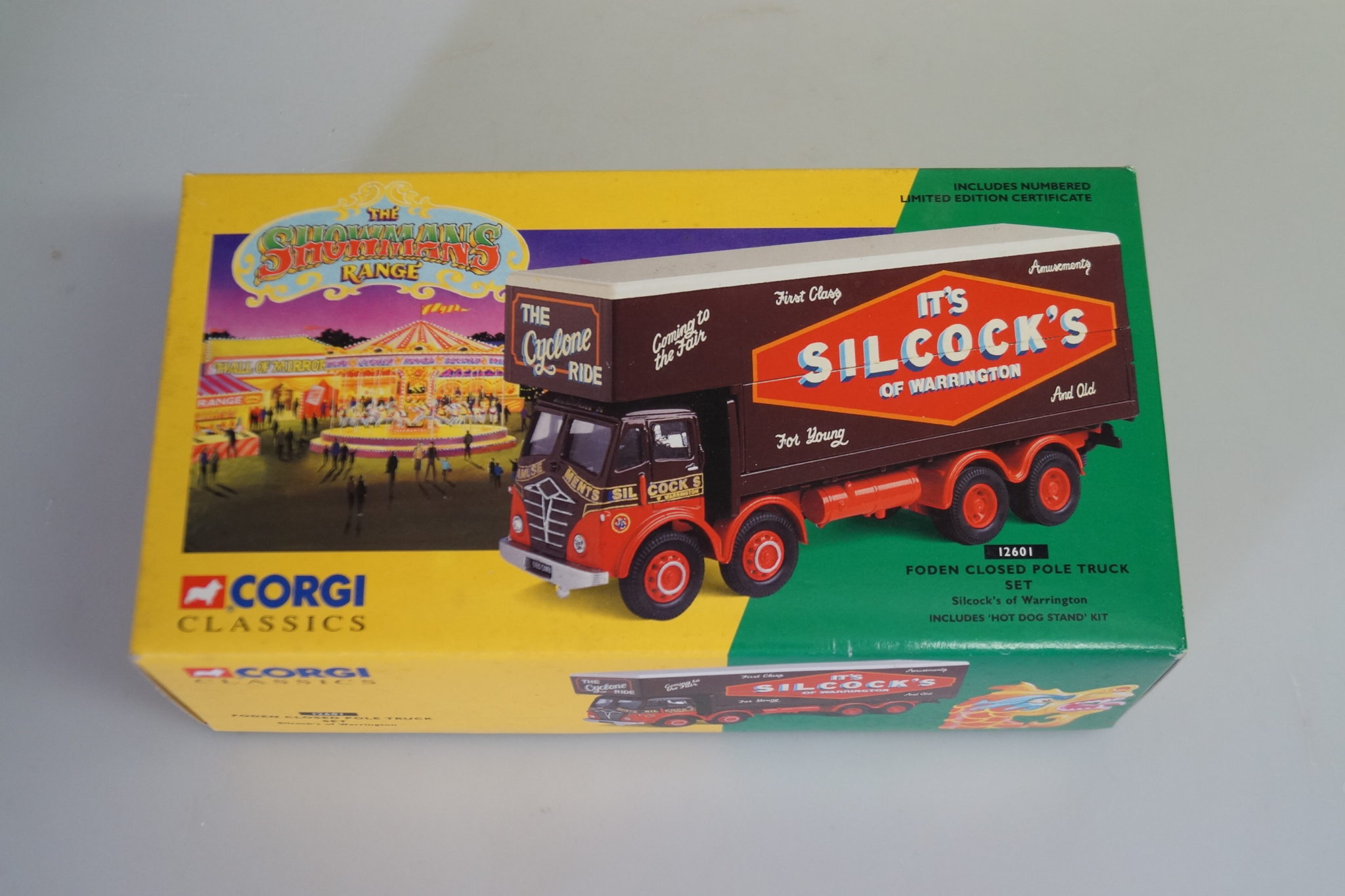 12601 Corgi Showmans Range Foden Closed Pole Truck Set, top/ovp ...