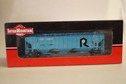 H0: InterMountain 45308 3-Bay Hopper The Rock #132687, top/ovp