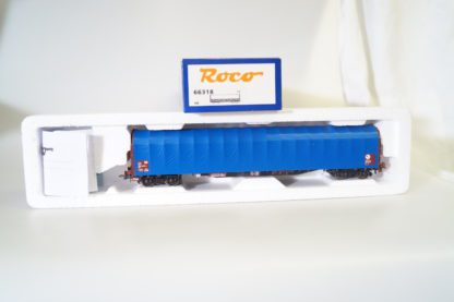 1:87 ROCO H0 66318 Schiebeplanwagen Rils DB, neuw./ovp