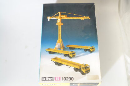 Bausatz H0: KIBRI 10290 Liebherr Turmdrehkran, NEU