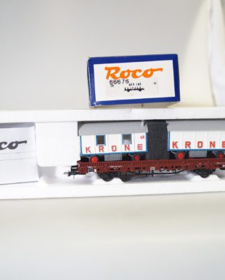 1:87 Roco H0 66676 Rungenwagen Kbs Circus Krone, neuw./ovp
