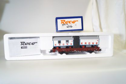 1:87 ROCO H0 66676 Rungenwagen Kbs Circus Krone, neuw./ovp