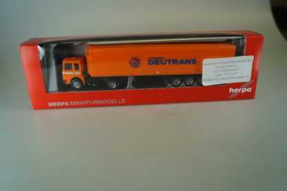 Herpa 305730 MAN F8 SZ 'Deutrans'  - neu/ovp - BELEUCHTUNG!
