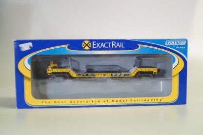 H0 Exactrail 1752 TTX Depressed Center Flat Car #130972, neu