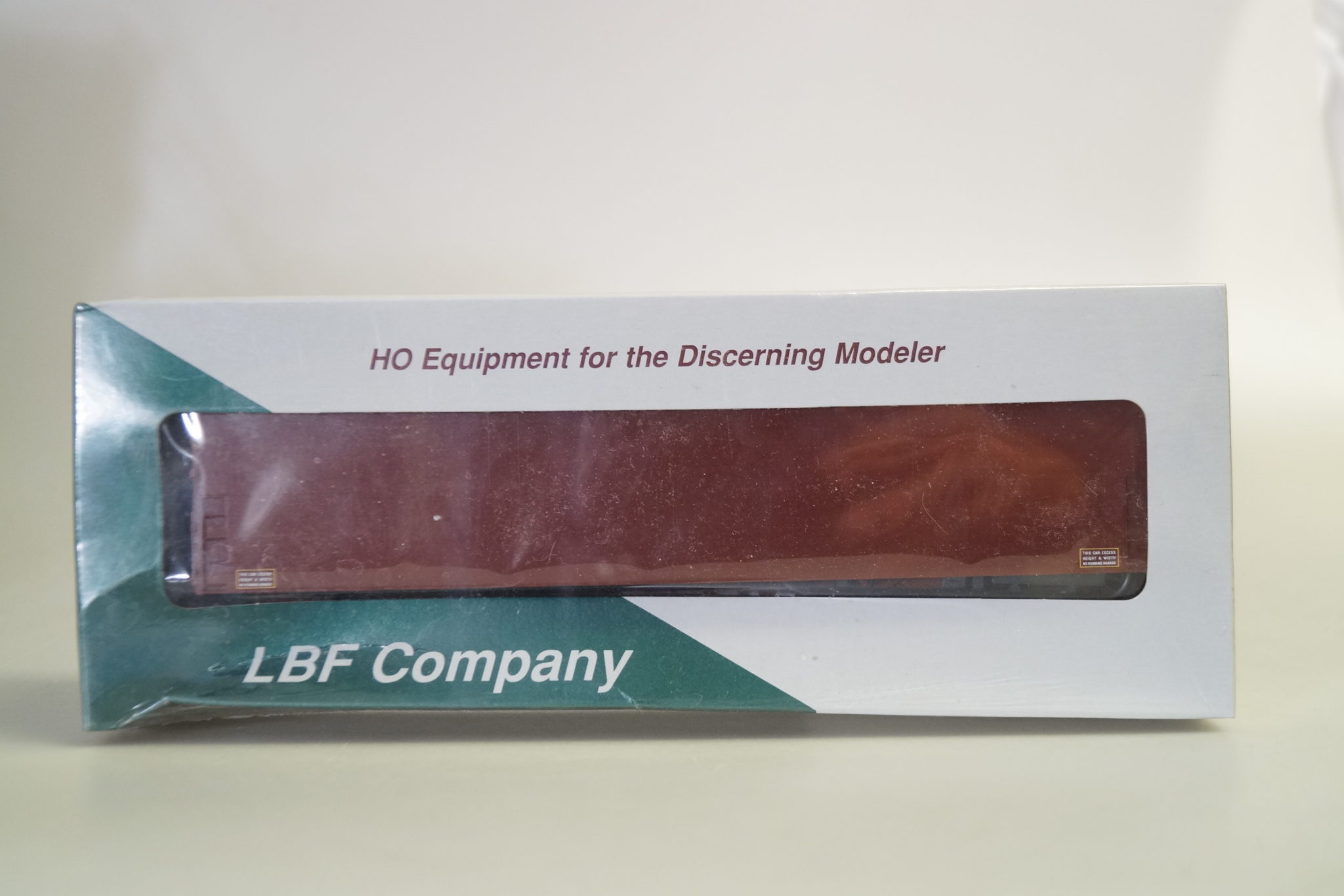 H0 LBF 1801 Boeing Skybox Tuscan Great Northern Flat Car #60715, neu ...