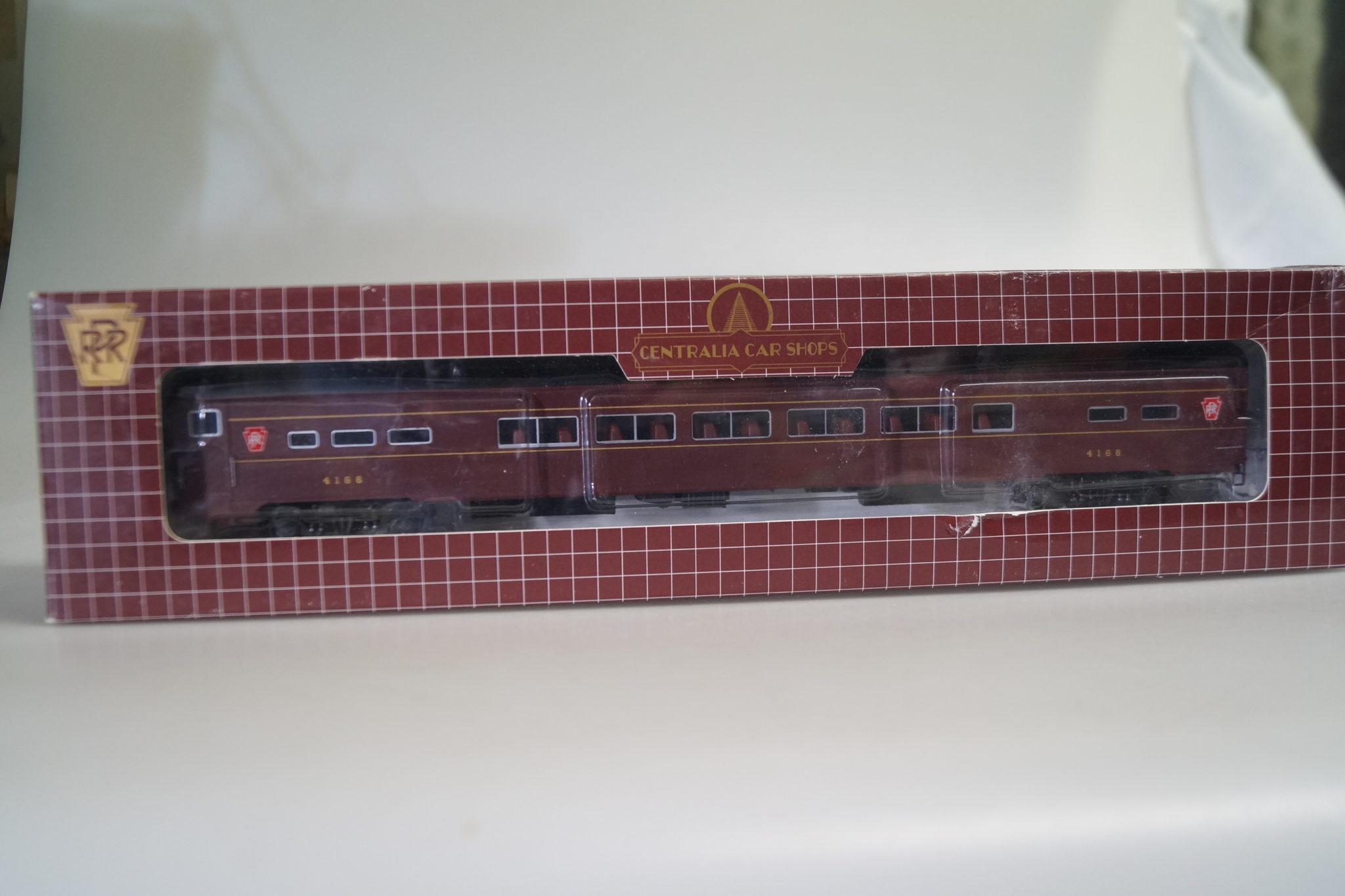 H0 Centralia Car Shops 4531 PRR Keystone Herald Car #4166, neuw./ovp