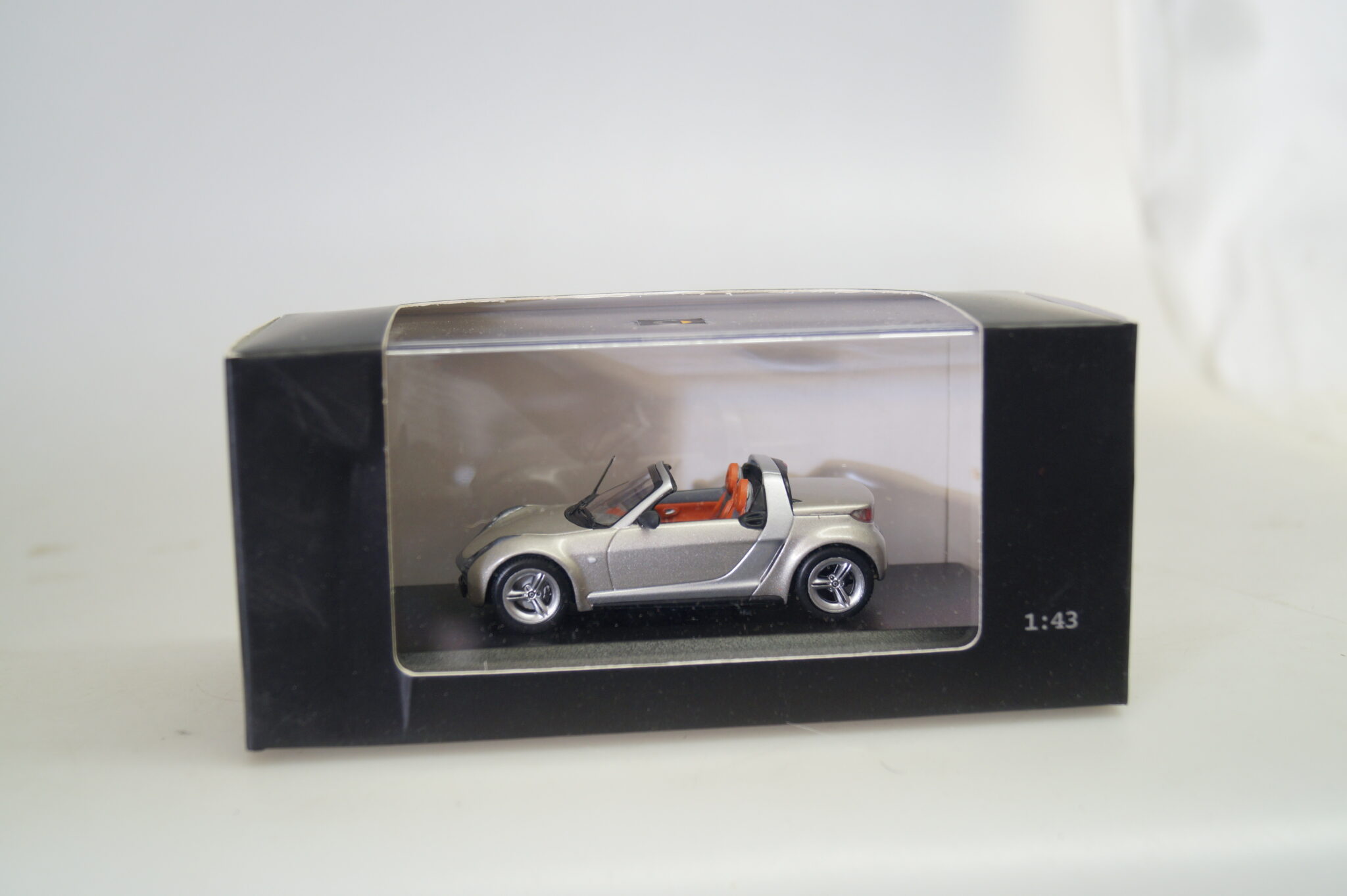1:43 Minichamps Smart Roadster silber, neuw./ovp