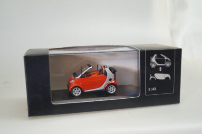 1:43 Schuco Smart Cabrio rot + Bodypanel Fresh-Up, neuw./ovp