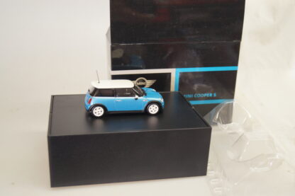 1:43 Minichamps 80420148550 Mini Cooper S blau, neuw./ovp