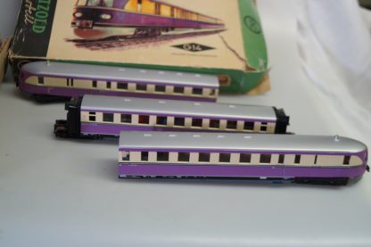 h0 Gützold G14 Schnelltriebwagen-Set, ovp – Bild 4