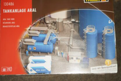 Bausatz h0 Faller 130486 Tankanlage ARAL, neu, noch eingeschweißt