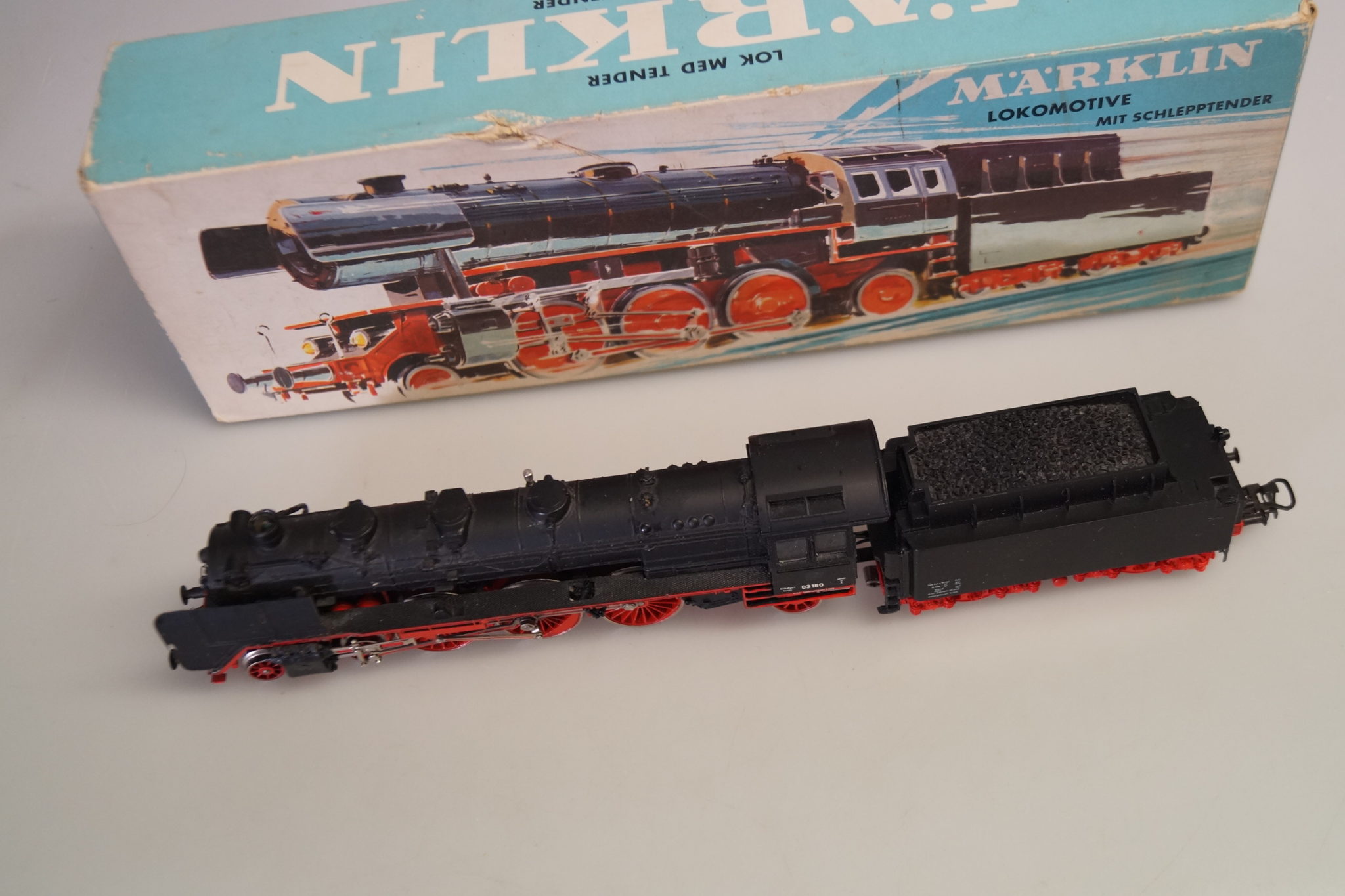 h0 Märklin Hamo 8385 Dampflok BR 03 160, Umbau auf AC, in Märklin