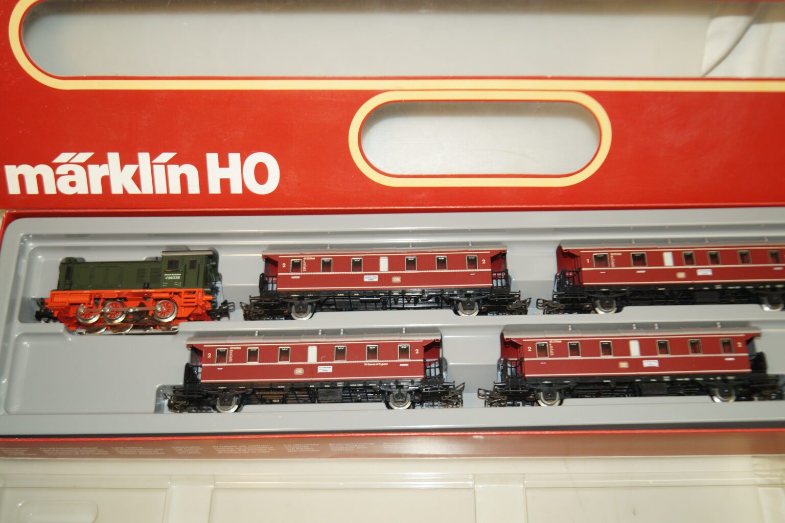 Märklin 2858 H0 Set personentrein met V36 van de DB