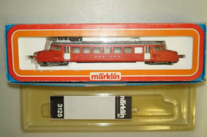 H0: MÄRKLIN 3125 RCe 2/4 SBB "Roter Pfeil", neuw./ovp