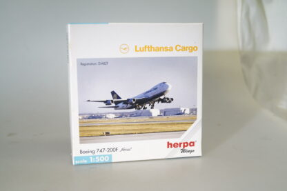 1:500 Herpa Wings 516006 Lufthansa Cargo Boeing 747-200F, neuw./ovp