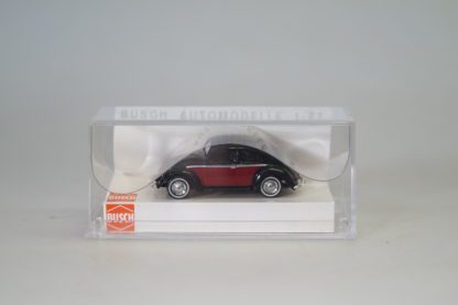 1:87 Busch 42748 VW Käfer/Brezelkäfer schwarz/rot, neuw./ovp