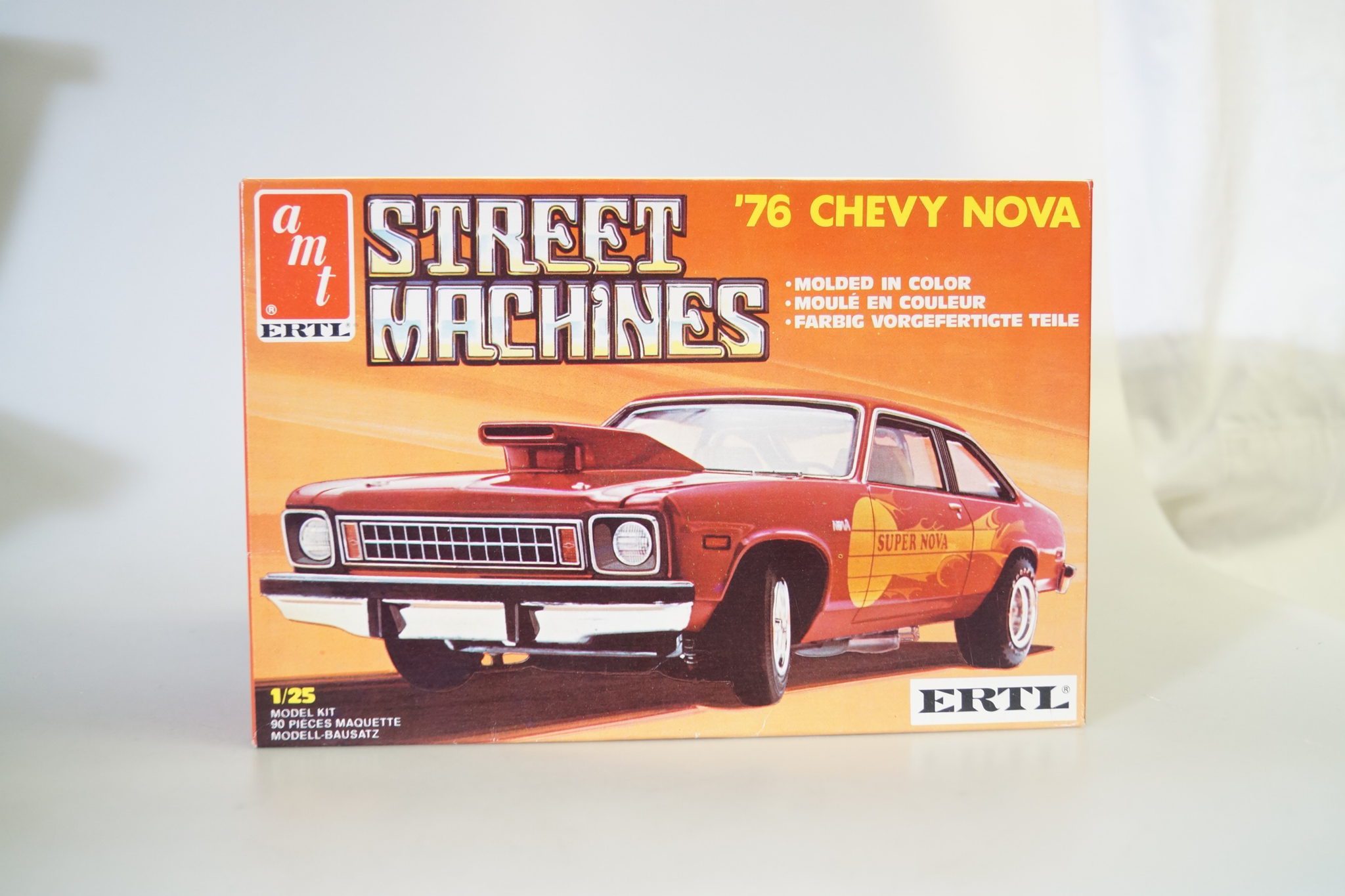 1:25 AMT Bausatz 1976 Chevy Nova Street Machines, neu gearontologist