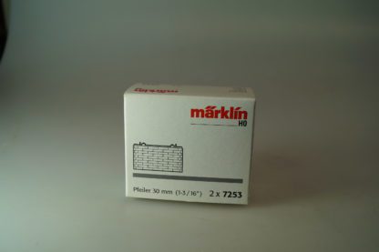 MÄRKLIN H0: 7253 2x Brückenpfeiler 30mm - neu