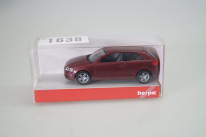 1:87 Herpa 033183 Audi A3 rotmet., neu