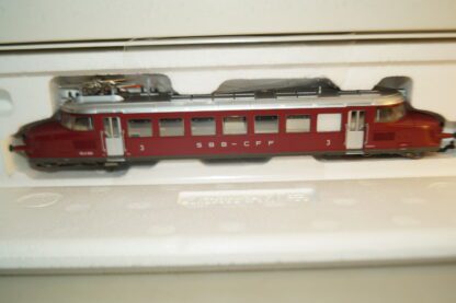 h0 Märklin 33865 Roter Pfeil mit Skianhänger, neuw./ovp – Bild 2